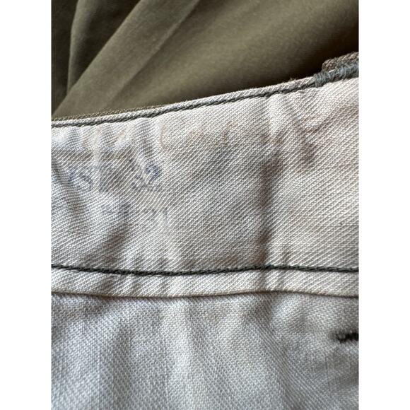 Vintage Military W79261 Stamped Olive Green OG 31x32 Fatigue Pants - Picture 8 of 8